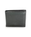 Black men's leather wallet 513-3222-60