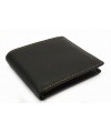 Black men's leather wallet 513-3223B-60