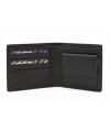 Black men's leather wallet 513-3223B-60