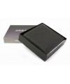 Black men's leather wallet 513-3223B-60