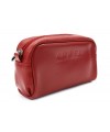 Red women's leather etui 611-0395-31