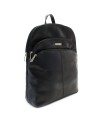 Black leather backpack 311-8955-60