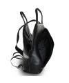 Black leather backpack 311-1184-60