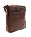 Brown leather men's crossbag 215-1713-40