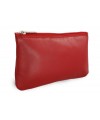 Red women's leather etui 611-0023-31