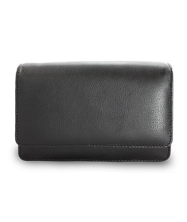 Schwarzes Herren Lederetui 611-2410-60