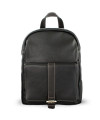 Rucksack aus schwarzem Leder 311-1717-60/40