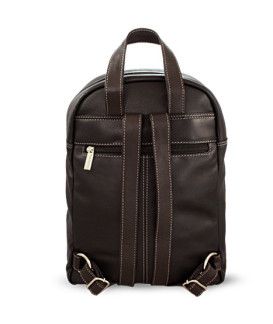 Rucksack aus schwarzem Leder 311-1717-60/40