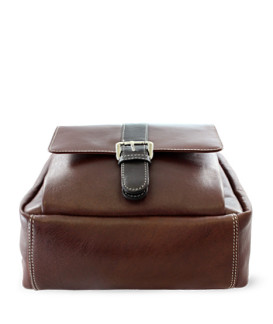 Brauner Lederrucksack 311-1717-40/60