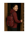 Burgunderroter Lederrucksack 311-1717-34/60