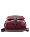 Burgunderroter Lederrucksack 311-1717-34/60
