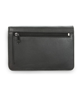 Black leather etui 611-0016-60
