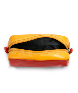 Multicolored women's leather case 611-0395-M31