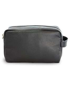 Schwarzes Leder Kosmetiketui 611-2059-60